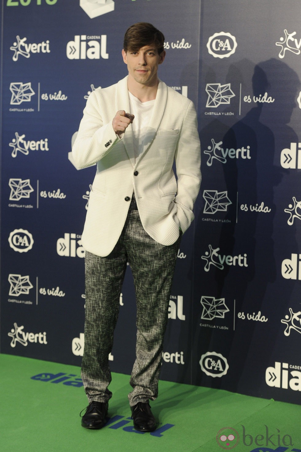Adrián Lastra en los Premios Cadena Dial 2013