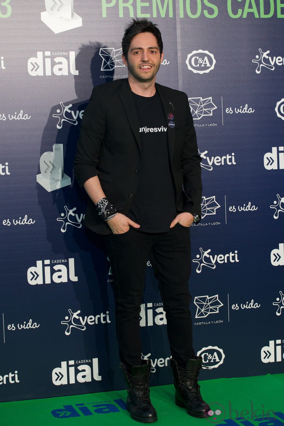 David Guapo en los Premios Cadena Dial 2013