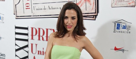 Alicia Rubio en la entrega de los Premios Unión de Actores 2014