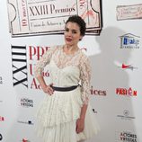 Adriana Ugarte en la entrega de los Premios Unión de Actores 2014
