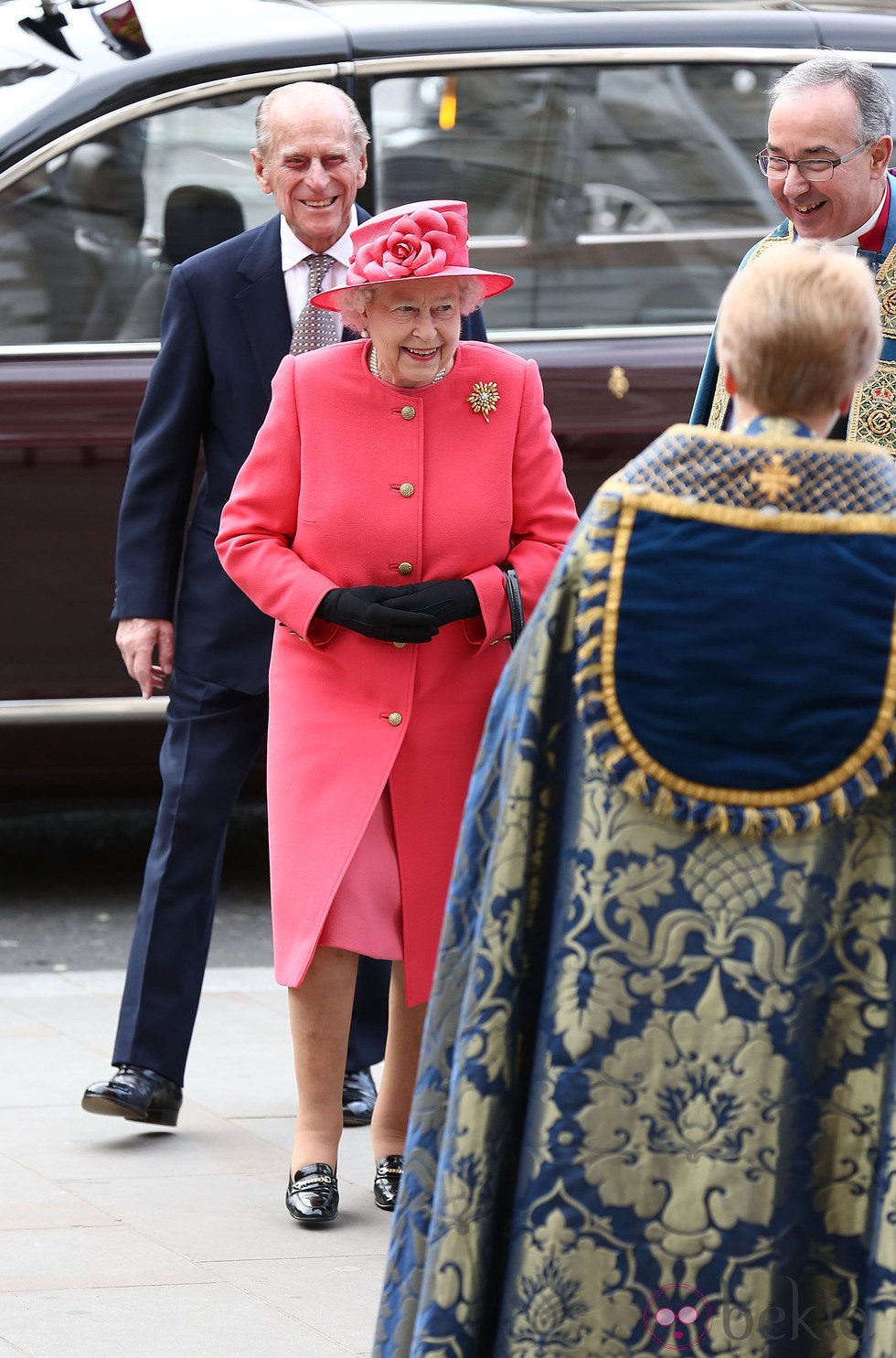 La Reina Isabel y el Duque de Edimburgo en el Día de la Commonwealth 2014