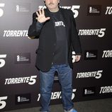 Carlos Areces en la presentación del fin del rodaje de 'Torrente 5'