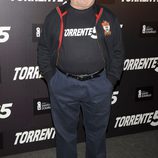 Fernando Esteso en la presentación del fin del rodaje de 'Torrente 5'