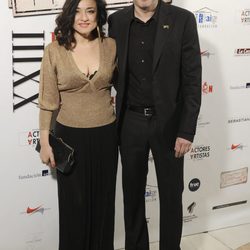 Tristán Ulloa y Carolina Román en los Premios Unión de Actores 2014