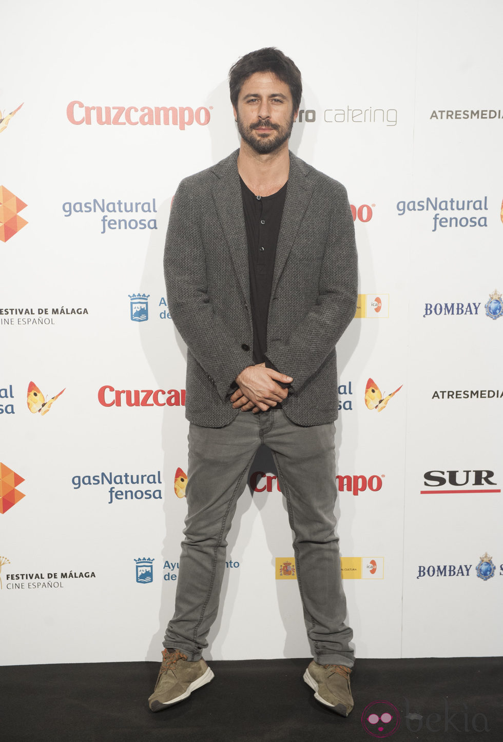 Hugo Silva en la presentación del Festival de Málaga 2014