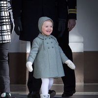 Estela de Suecia en el Día de la Princesa Heredera