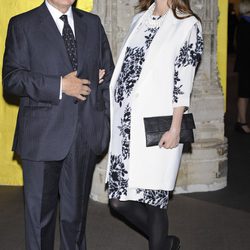 Eugenia Silva luce embarazo en la inauguración de la exposición 'El Griego de Toledo'