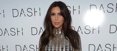 Kim Kardashian en la inauguración de su tienda Dash en Miami