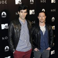 Tamar Novas y Jan Cornet en el estreno de 'Noé' en Madrid