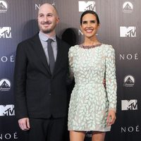 Darren Aronofsky y Jennifer Connelly en el estreno de 'Noé' en Madrid
