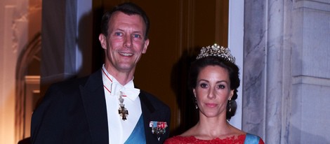Joaquín y Marie de Dinamarca en la cena en honor al presidente de Turquía