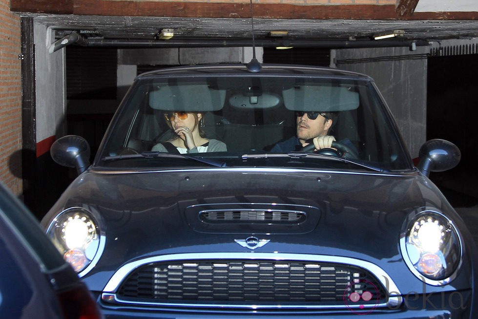 Blanca Suárez y Dani Martín juntos en un coche