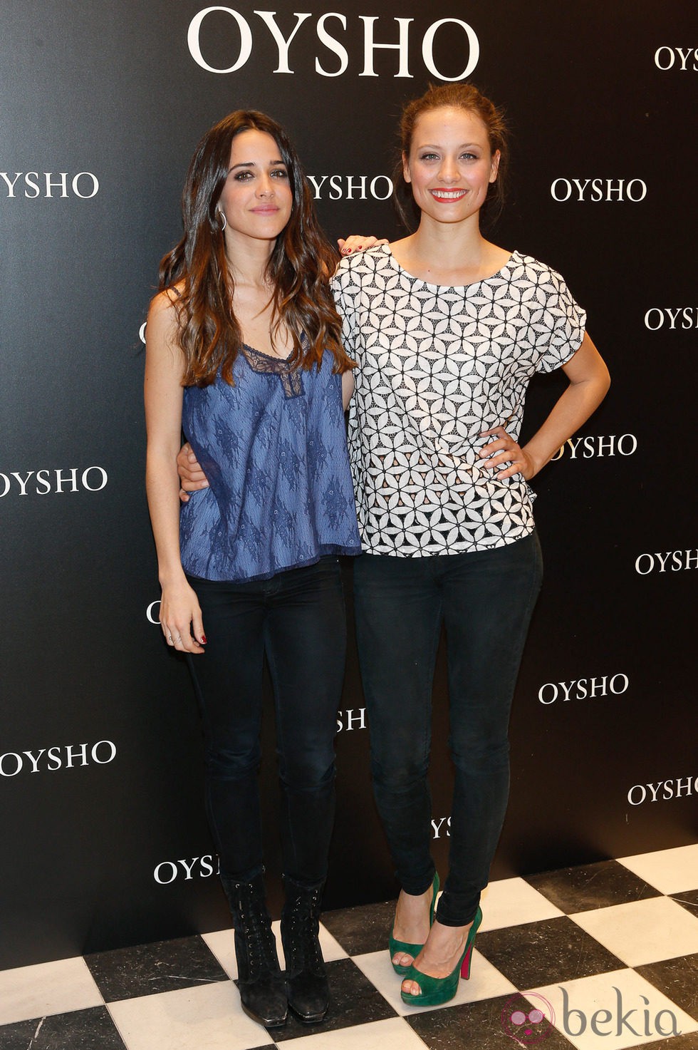 Macarena García y Michelle Jenner presentan la colección estival 2014 de Oysho