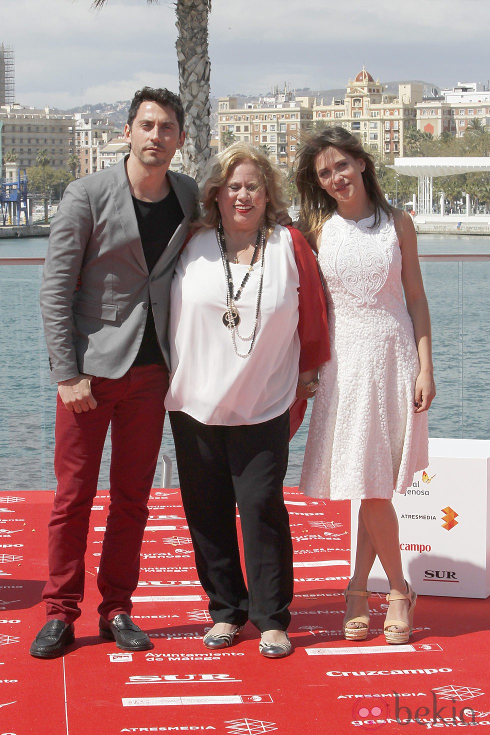 Carmina Barrios presenta 'Carmina y Amén' con Paco y María León en el Festival de Málaga 2014