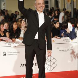 Pablo Berger en el estreno de 'Carmina y Amén' en el Festival de Málaga 2014