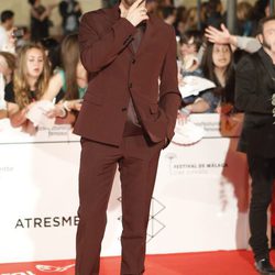 Alberto Amarilla en el estreno de 'Carmina y Amén' en el Festival de Málaga 2014