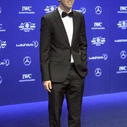Sebastian Vettel en los Premios Laureus 2014