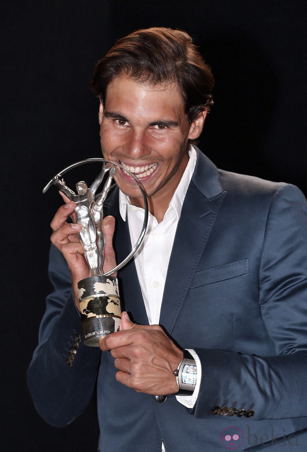 Rafa Nadal, galardonado en los Premios Laureus 2014