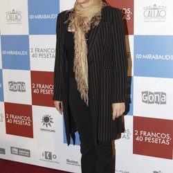Kiti Mánver en el estreno de '2 francos, 40 pesetas'