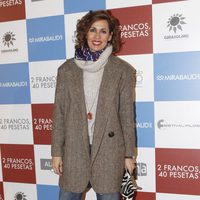 Lola Marceli en el estreno de '2 francos, 40 pesetas'