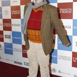 Pablo Carbonell en el estreno de '2 francos, 40 pesetas'