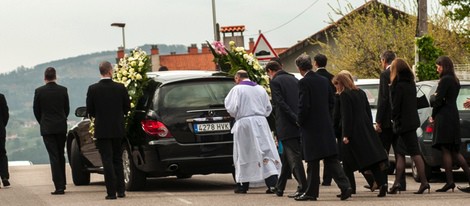 Los Rajoy despiden a Luis Rajoy Brey en su funeral