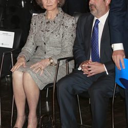 La Reina Sofía en la inauguración de una exposición sobre el mundo árabe