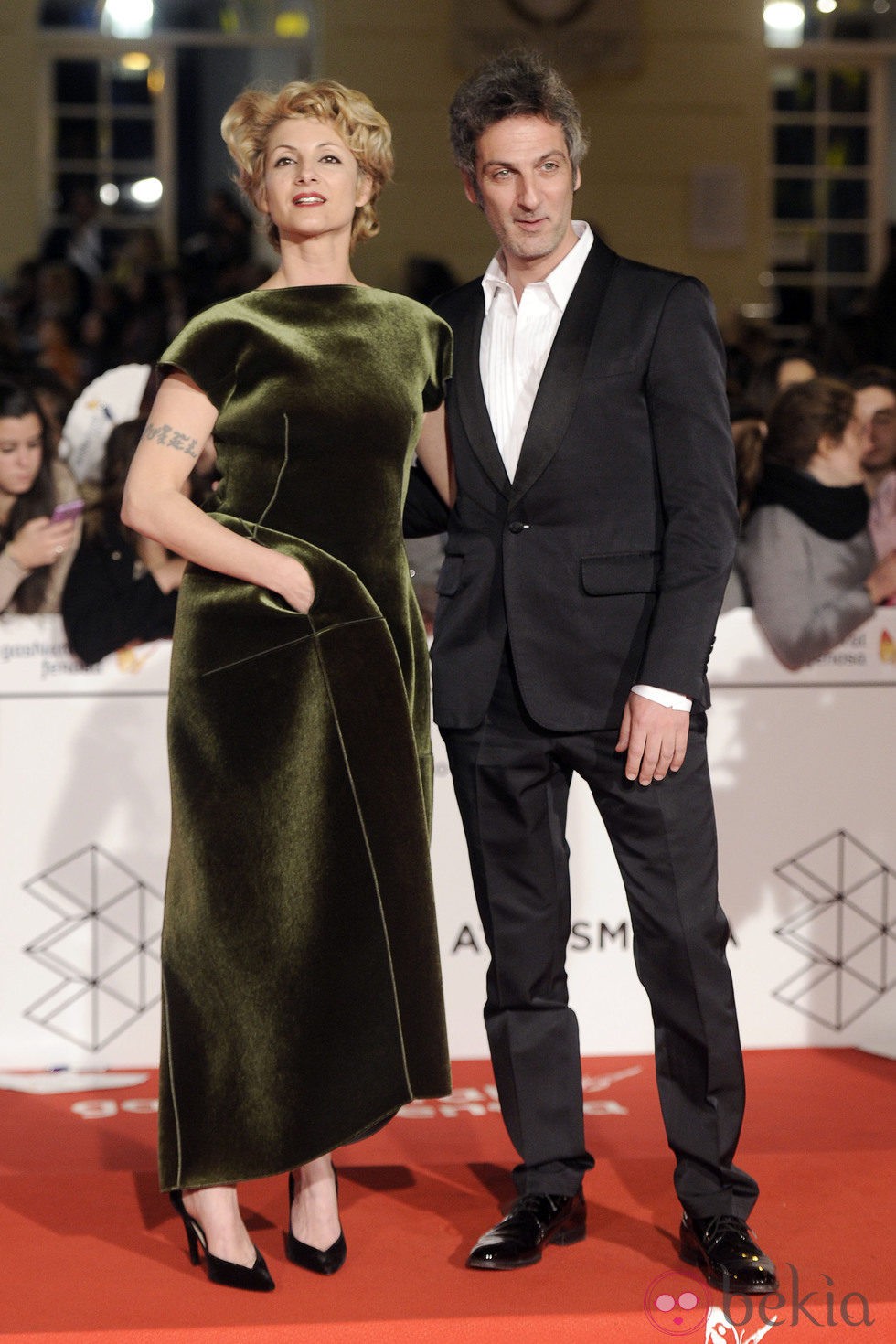Najwa Nimri y Ernesto Alterio en la gala de clausura del Festival de Málaga 2014