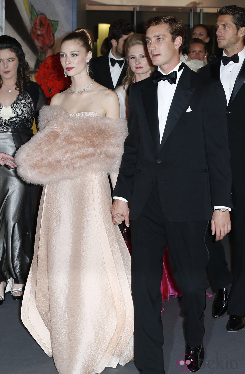 Pierre Casiraghi y Beatrice Borromeo en el Baile de la Rosa de Mónaco 2014