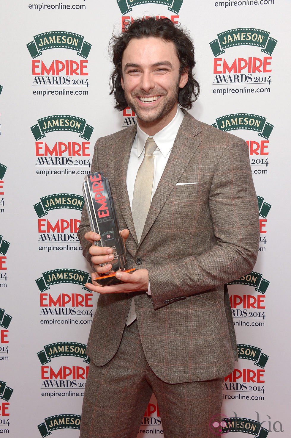 Aidan Turner en los Premios Empire 2014