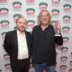 Brian Cox y Paul Greengrass en los Premios Empire 2014