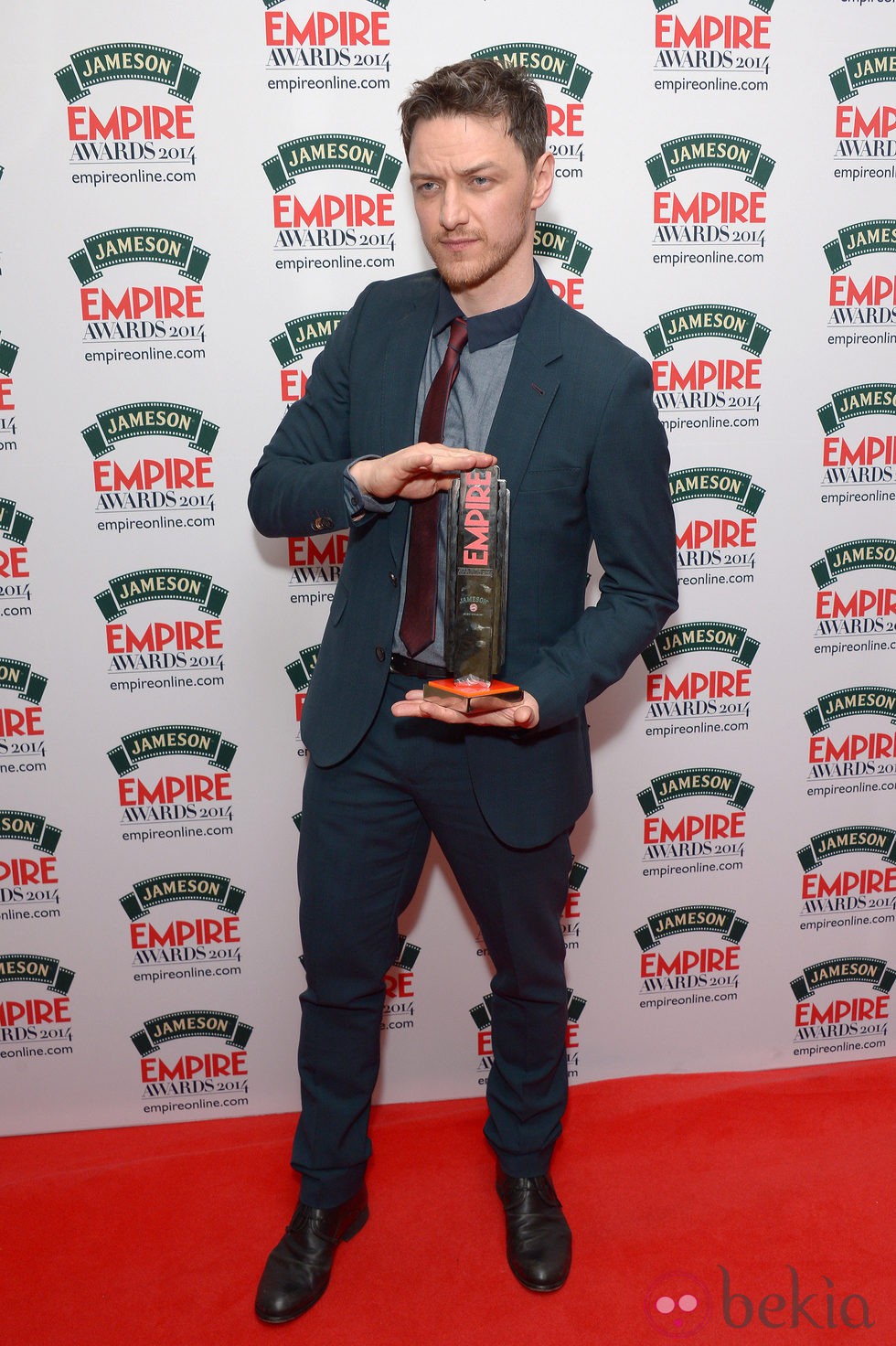 James McAvoy en los Premios Empire 2014