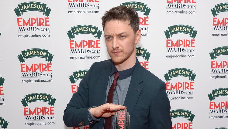 James McAvoy en los Premios Empire 2014