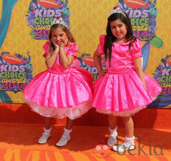 Sophia Grace y Rosie en los Kids Choice Awards 2014