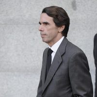 José María Aznar en el funeral de Estado de Adolfo Suárez