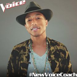 Pharrel Williams próximo coach de 'The Voice'