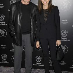 Ana Belén y Víctor Manuel en una fiesta celebrada en el Casino Gran Madrid