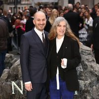 Darren Aronofsky y Patti Smith en el estreno de 'Noé' en Londres