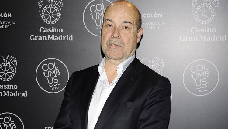 Antonio Resines en una fiesta celebrada en el Casino Gran Madrid