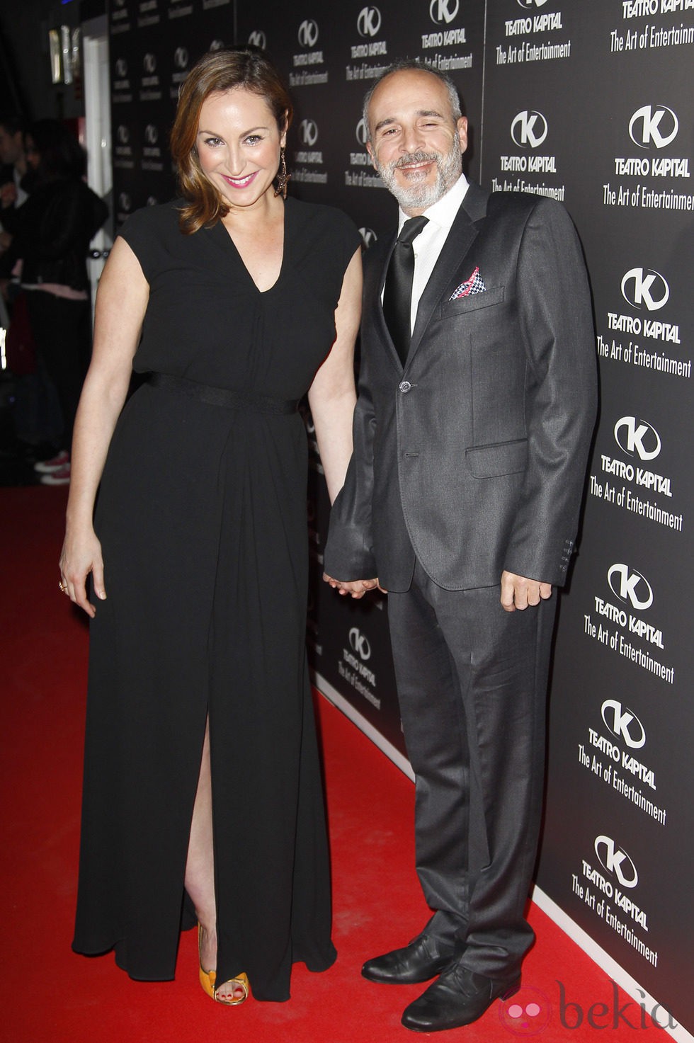 Ana Milán y Fernando Guillén Cuervo en los Premios Kapital 2014
