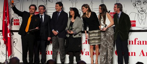 El selfie de la Princesa Letizia en la entrega del Premio 'El Barco de Vapor'