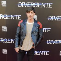 Adrián Lastra en el estreno de 'Divergente' en Madrid