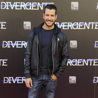 Alejandro Albarracín en el estreno de 'Divergente' en Madrid