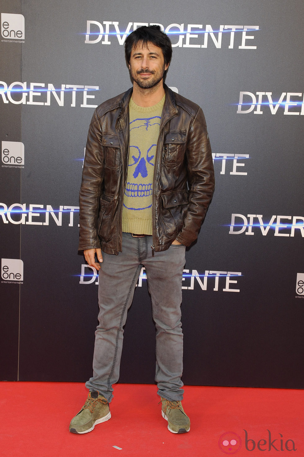 Hugo Silva en el estreno de 'Divergente' en Madrid