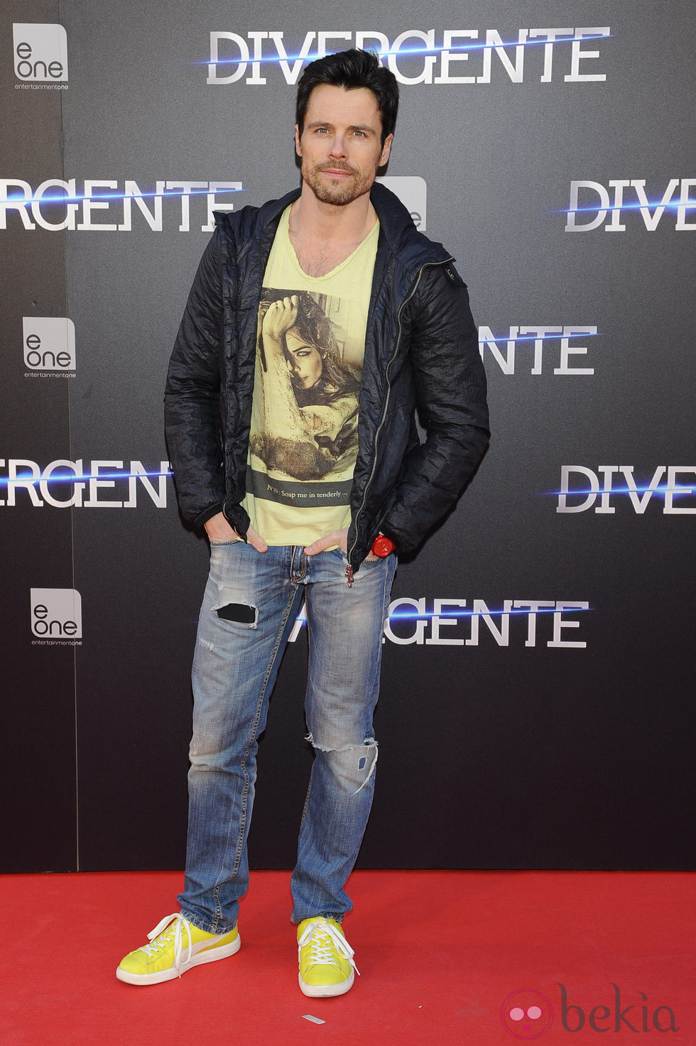 Octavi Pujades en el estreno de 'Divergente' en Madrid