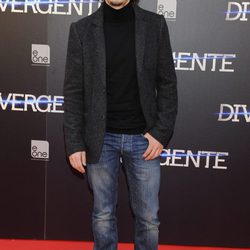 Antonio Pagudo en el estreno de 'Divergente' en Madrid
