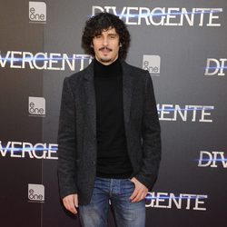 Antonio Pagudo en el estreno de 'Divergente' en Madrid