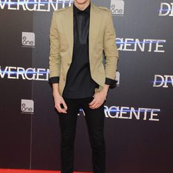 Víctor Palmero en el estreno de 'Divergente' en Madrid