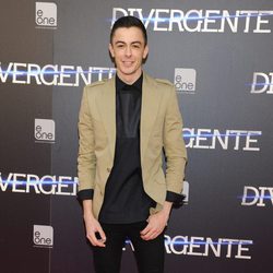 Víctor Palmero en el estreno de 'Divergente' en Madrid