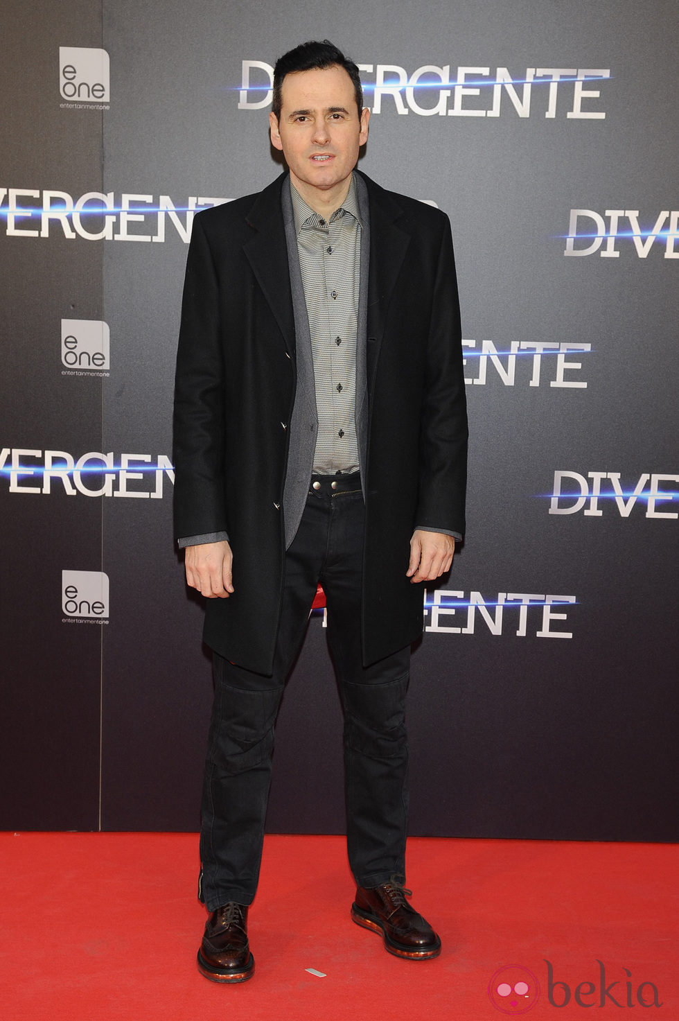 Luis Miguel Seguí en el estreno de 'Divergente' en Madrid
